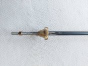 Шомпол 65 см 1/8" і перехідник на 8-32F