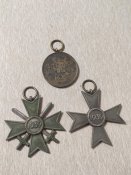 За військові заслуги(КВК). Всі три ступеня.