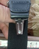 Подтяжки мужские черные V-образные Англия