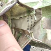 Підсумки до сумки для протигазу Field pack