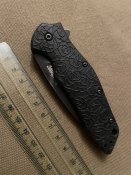 Kershaw 1835TBLKST Kuro Serrated Knife