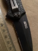 Kershaw 1835TBLKST Kuro Serrated Knife