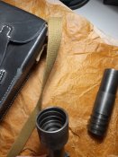 Новоробна мортира для маузер 98к під армійські взривпакети. З кофром
