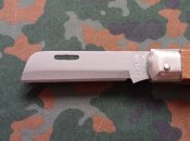 Нож складной Боцманский 20 см,с флотским клинком,накладки рукоятки дерево