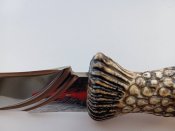 Нож с чехлом охотничий, авторский.