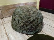 Трофейный шлем десантника 6Б27 с херсонской области