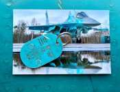 Брелок из сбитого су-34
