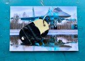 Брелок из сбитого су-34