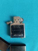 Бензинова запальничка Zippo regular street chrome 207 + чохол, кремній.