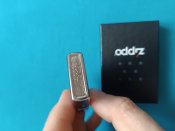 Бензинова запальничка Zippo regular street chrome 207 + чохол, кремній.
