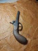 Капсульний дульнозарядний пістоль. Терцероль. 19 століття
