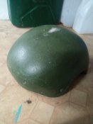 Шолом російського десантника з костроми з маркуванням