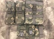 Комплект подсумков пиксель(мм-14) Британский пошив. 6 штук