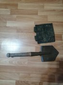 Кацапська лопатка з чохлом "ратнік"