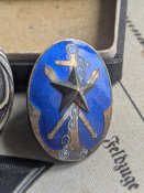 Супер лот. Рідкісний знак "За заслуги" асоціації резервістів (ранній тип 1) та знак офіцера резерва