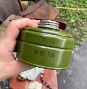 Два радянських протигаза /  противогаза ГП-5