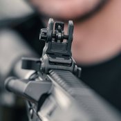 Складной механический Целик Magpul Mbus 3, прямой. Оригинал