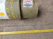 Тубус от порохового заряда к снарядам 155 мм USA