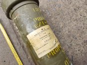 Тубус от порохового заряда к снарядам 155 мм USA
