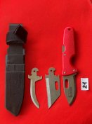 Нож Cold Steel Click-N-Cut red №21 (с 1грн)