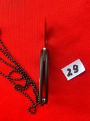 Шейный нож Boker Plus L'Egg №29 (с 1грн)