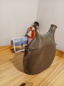 3Л# Фляга старовинна виробництва Франціі