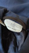 Vintage Usaf mens tropical wool coat blue A/F shade 1084 40R Vietnam era.