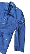 Vintage Usaf mens tropical wool coat blue A/F shade 1084 40R Vietnam era.
