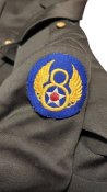 Men’s 1942 Vintage WWII US Army Infantry Officer's Uniform Jacket Sz 40L
