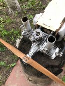 Двигун БПЛА "Гербера" SE-70t, карбюратор...