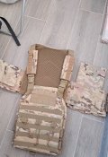 Тактичний бронежилет плитоноска мультикам розвантажувальний жилет
