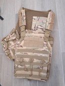 Тактичний бронежилет плитоноска мультикам розвантажувальний жилет