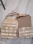 Тактичний бронежилет плитоноска мультикам розвантажувальний жилет