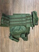 Тактичний бронежилет плитоноска олива розвантажувальний жилет з підсумками
