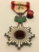 Орден Висхідного сонця 6-го ступеня