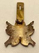 Знак армійської піхоти за стрільбу 2-го класу. Період: 1907-1929 р.р.