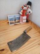 3Л# Сокира старовинна кухонна виробництва...