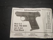 Газо-шумовой пистолет Reck Mod. FBI 8000 8mm