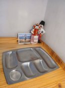 3Л# Тарілка порційна Inox нержавійка...