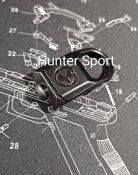 База - антабка Magpul Rsa Paraclip, на...