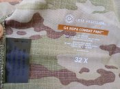 Бойові штани брюки Crye Precision G4 NSPA Combat Pant Multicam, розмір 32 XLong