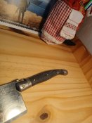 3Л#9 Сокира кухонна для сиру,ковбаси виробництва тм Laguiole inox France