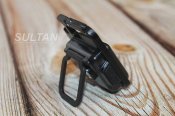 Портативний ліхтарик брелок на карабіні з магнітом Mini COB 500 lum (металевий) (1753)