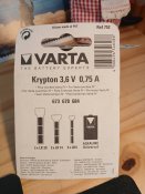 3Л# Лампочки виробництва тм Varta