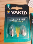 3Л# Лампочки виробництва тм Varta