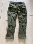 Брюки боевые Helikon-Tex MBDU® Trousers-NyCo Ripstop-Ral 7013,тактические крепкие штаны олива НАТО для военных. Размер XL-R