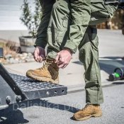 Брюки боевые Helikon-Tex MBDU® Trousers-NyCo Ripstop-Ral 7013,тактические крепкие штаны олива НАТО для военных. Размер XL-R