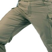 Брюки боевые Helikon-Tex MBDU® Trousers-NyCo Ripstop-Ral 7013,тактические крепкие штаны олива НАТО для военных. Размер XL-R