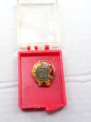 Парт билет КПСС + значок 50 лет в КПСС. + учётная корточка.