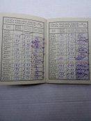 Парт билет КПСС + значок 50 лет в КПСС. + учётная корточка.